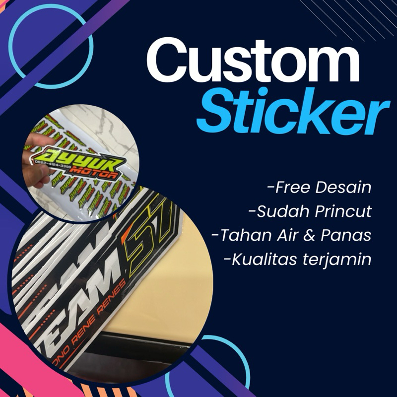 

CUSTOM STIKER CUTTING/PRINTCUT