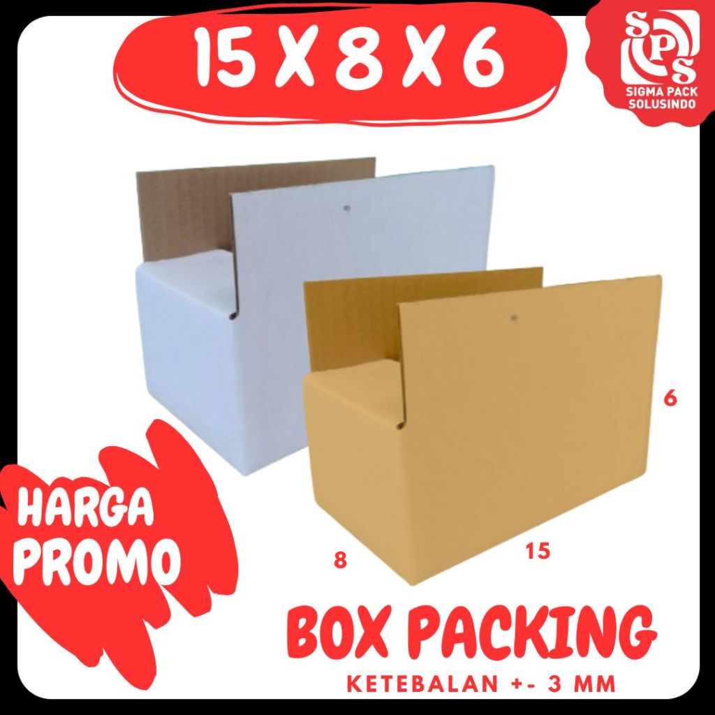 

Kardus 15x8x6 Box Packing A1 Karton Dus Jamu Kotak Olshop Kemasan Souvenir Sparepart Obat Madu Mainan