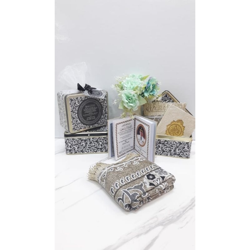 souvenir mengenang 40 hari/ 100 harian wafat/paket yasin pengajian tahlil/paket sajadah-yasin/hamper