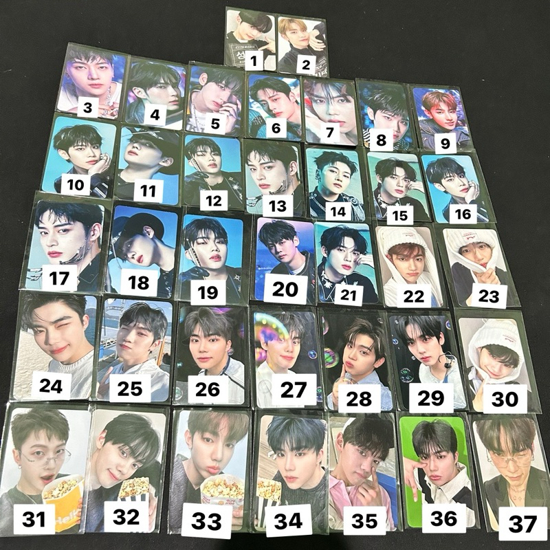 PHOTOCARD PC ZB1 ZEROBASEONE ZHANGHAO ZHANG HAO HANBIN YUJIN RICKY GUNWOOK GYUVIN TAERAE JIWOONG MAT