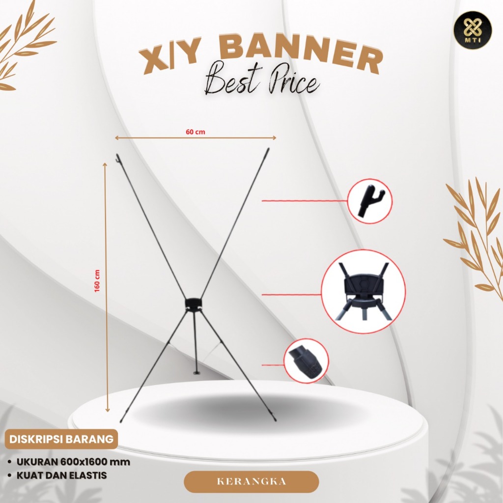 X Banner Rangka / Rangka XBanner / Banner 60x160cm / Rangka Banner / X BANNER / XBANNER / MMT