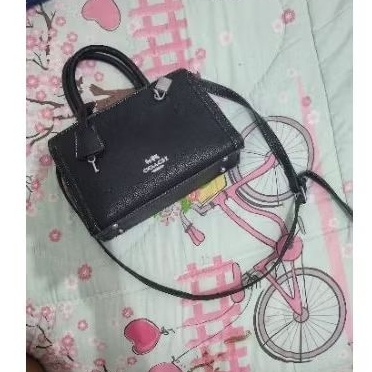 PRELOVED MIRROR COACH TAS HAND BAG SLING BAG