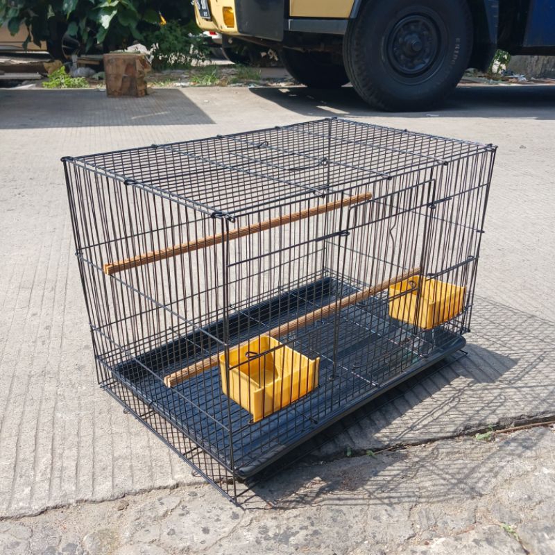 KANDANG BESI LIPAT UMBARAN BURUNG BURUNG