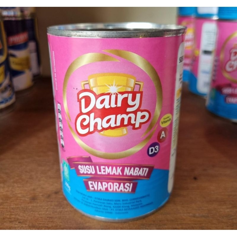 

SUSU EVAPORASI DAIRY CHAMP SUSU LEMAK NABATI