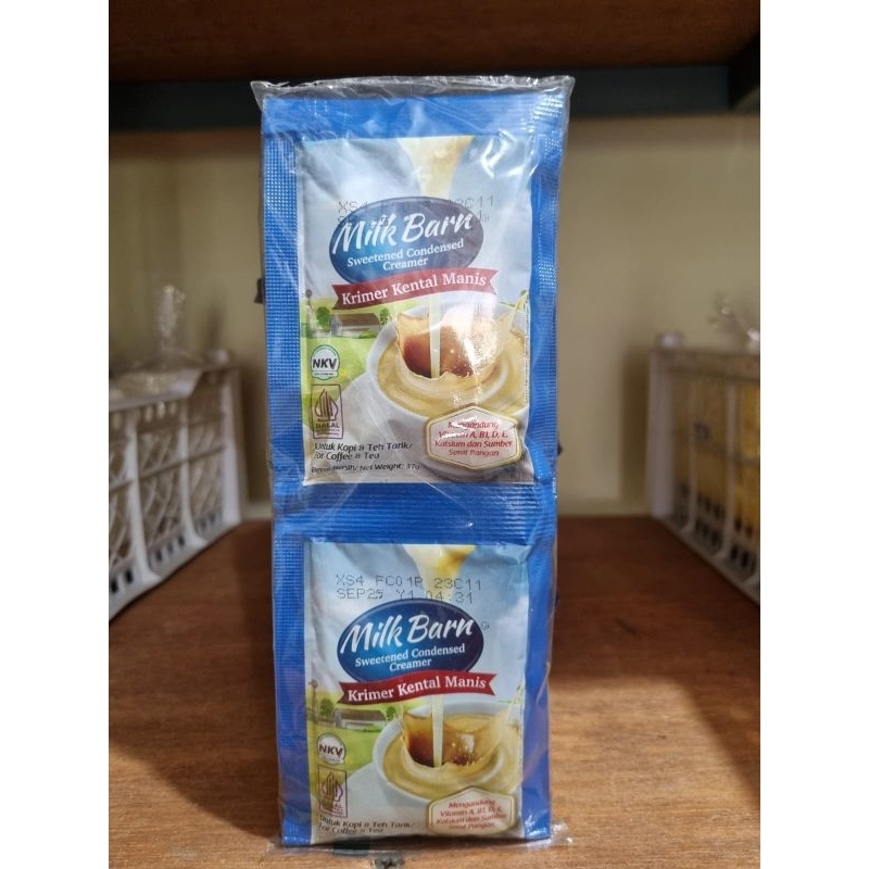 

SUSU KENTAL MANIS MILK BARN RENCENG 6PCS