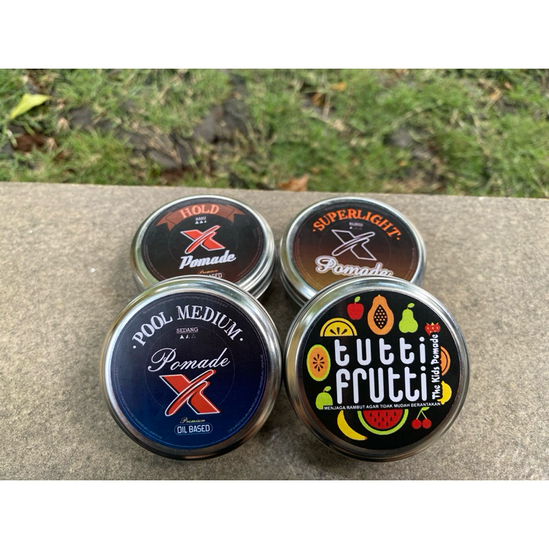 Pomade minyak rambut hold medium light | sangat enak di pakai | bukan nunile