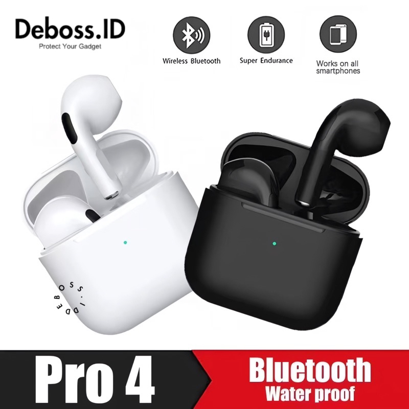 Gratis Ongkir TWS Pro4 Pro5 Pro6 Headset Bluetooth Full Bass HI-FI Audio Olahraga Tahan Air Wireless