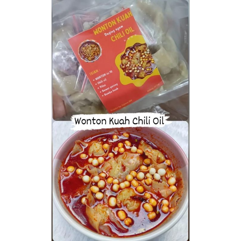 

~Q.S~ Wonton Kuah Chili Oil Frozen