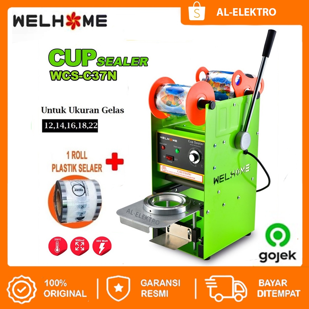 Omicko/Welhome Cup Sealer OZ 22 1 Cup Sealing Machine Cup Sealer Press Plastik Mesin Press