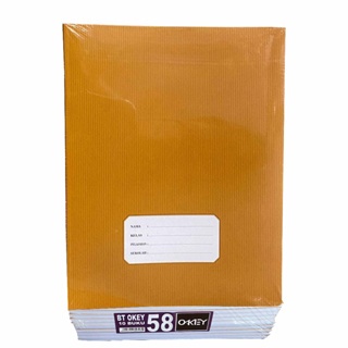 

H7Y Buku Tulis KIKY OKEY Isi 58 Lembar 10 Buku Tulis Sampul Coklat Ukuran Kwarto