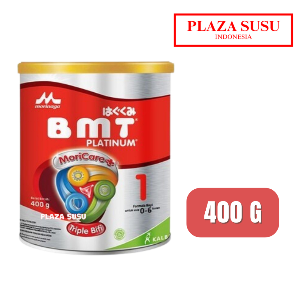 MORINAGA BMT PLATINUM 400 G SUSU FORMULA BAYI