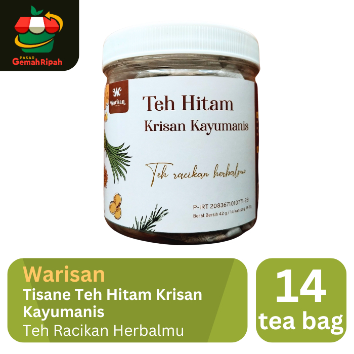 

Tisane Teh Hitam Krisan Kayumanis