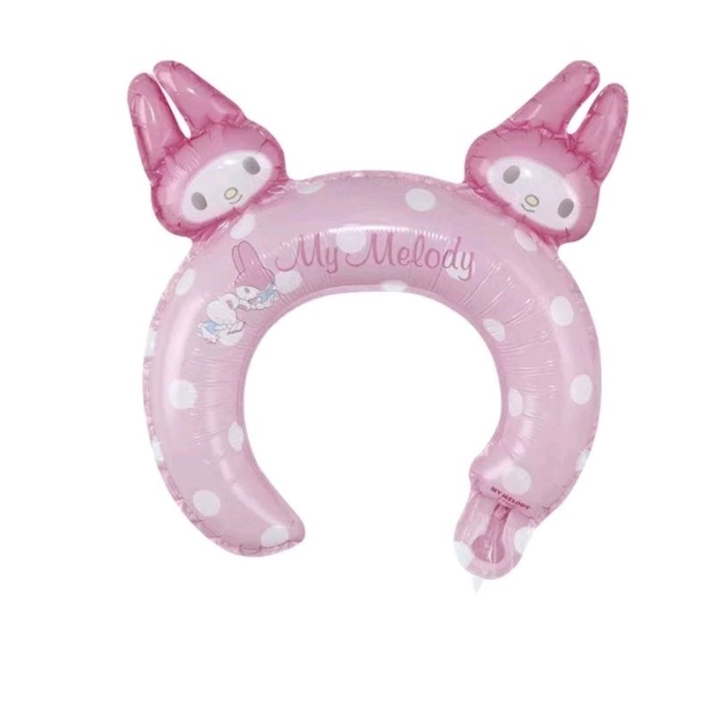 Balon bando MELODY bando foil MELODY birthday theme decoration topi ulang tahun anak dekorasi pesta 