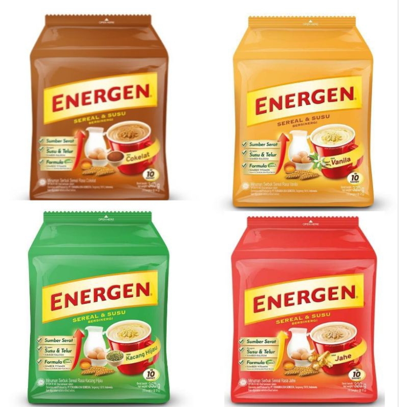 

Energen Sereal&Susu instan 10x32gr