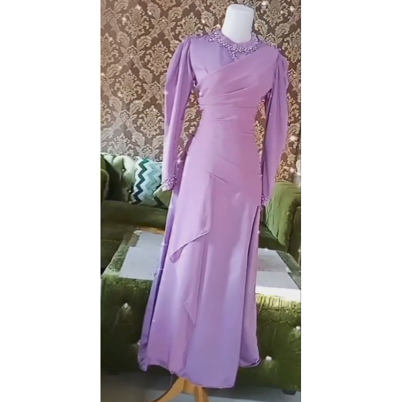 Prelov Kebaya Kondangan / Baju Kondangan Murah / Baju Pesta Brukat / Dress Brukat /Baju Brokat Jumbo