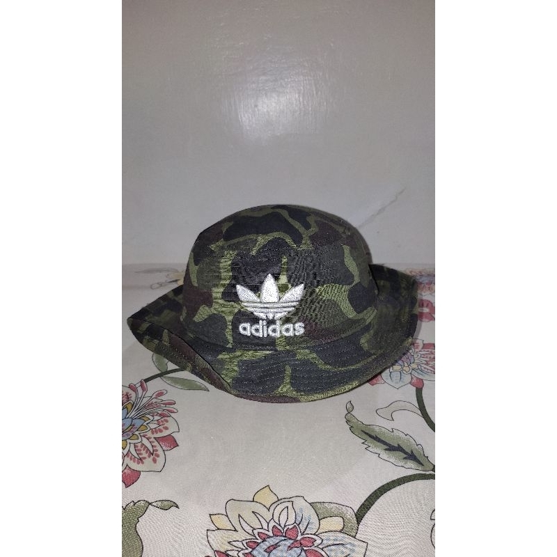 topi bucket camo second