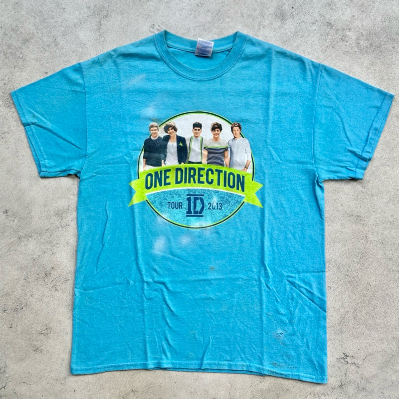 Kaos Band Pria One Direction Tour Tee Original