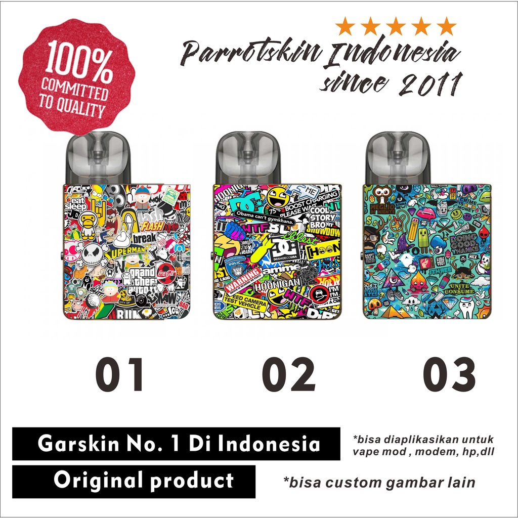 

DIJAMIN MURAH Stiker ursa baby doodle bisa custom