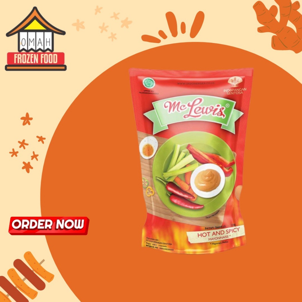 

BERKAH SHOPEE McLewis Mc Lewis Mayonnaise Hot And Spicy Mayonais Pedas 1kg
