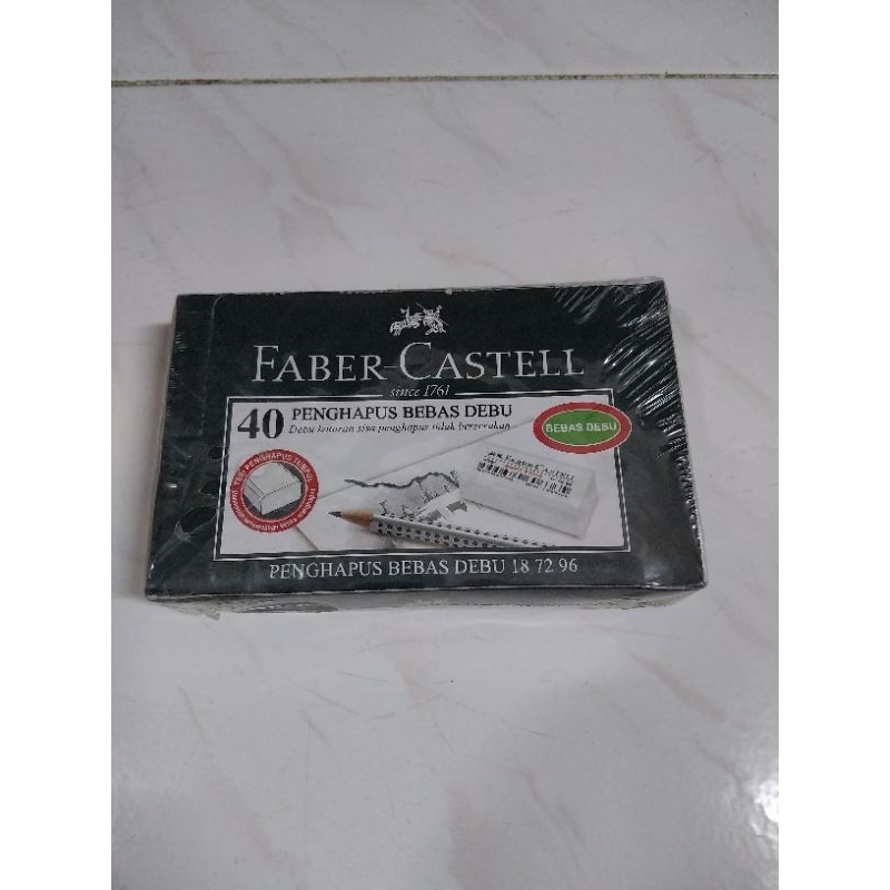 

PENGHAPUS PENSIL FABER CASTEL KECIL @40 PCS PUTIH