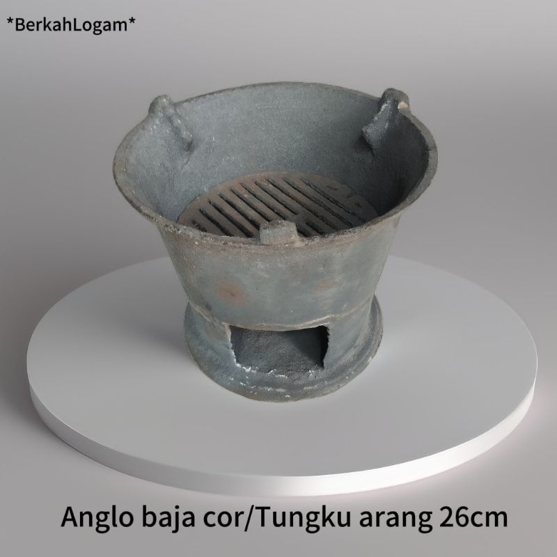 ANGLO BAJA COR/TUNGKU ARANG 26CM