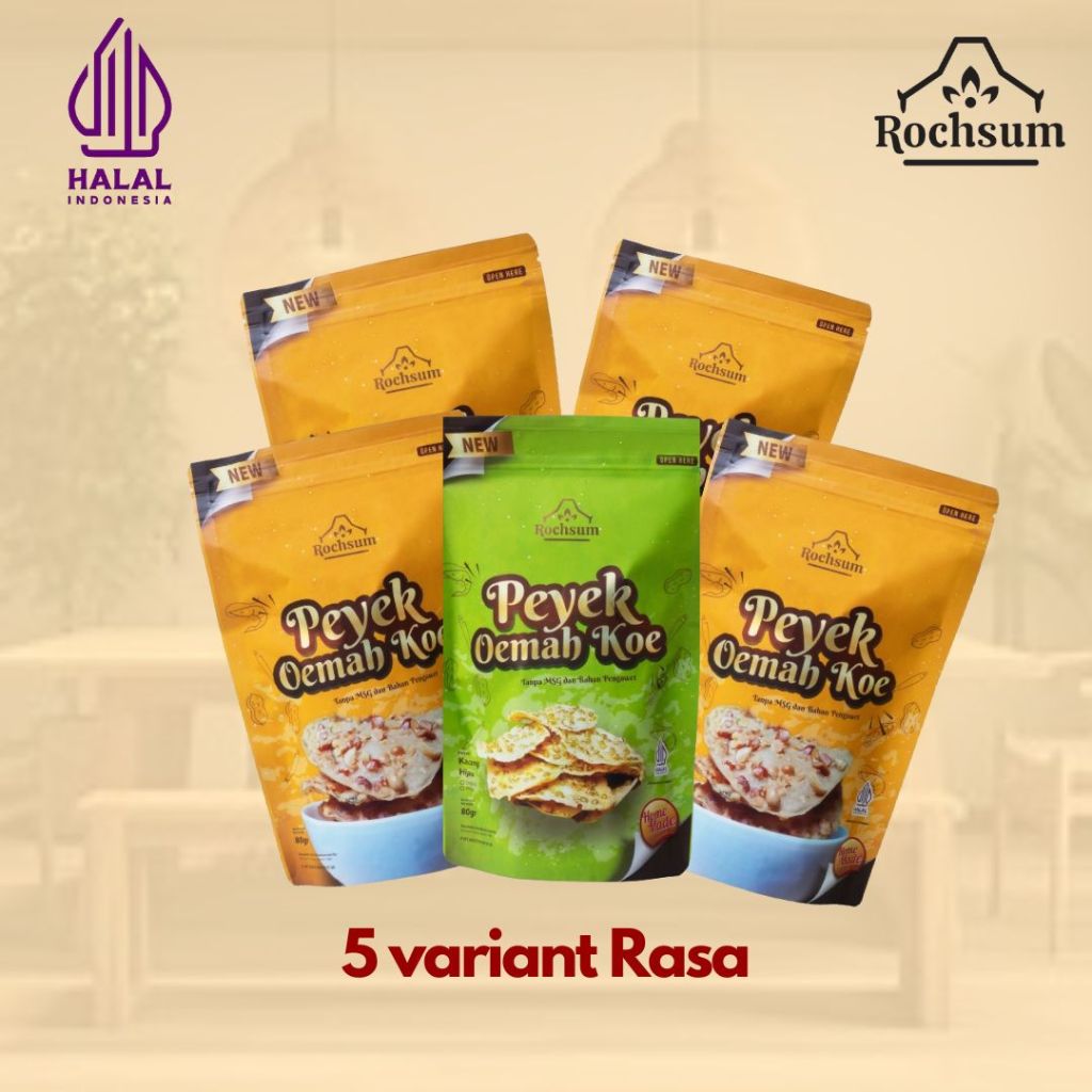 

Peyek Oemah Koe | Rempeyek Pouch 80gr