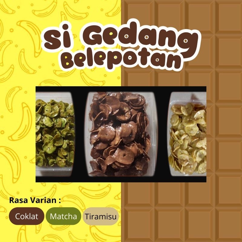 

Keripik Pisang Coklat Lumer 180-225 gr