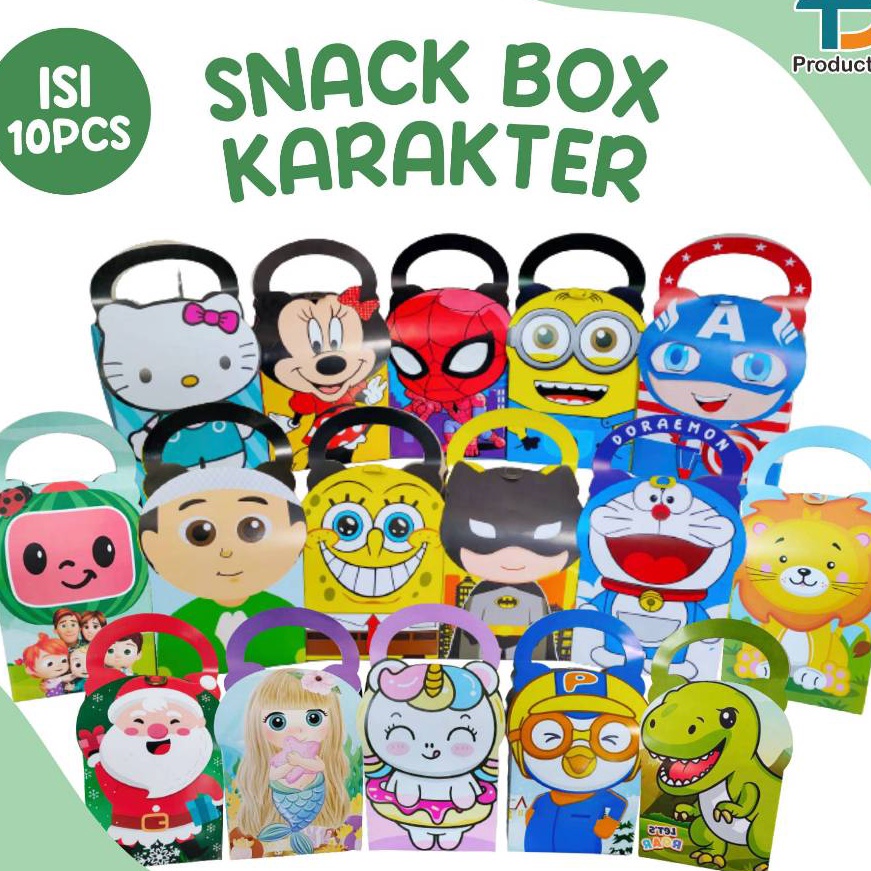 

berkualitas isi 1pcs Tas Ulang Tahun anak anak Tas ultah Tas ulangtahun TAS KARAKTER LUCU TAS SNACK Box ulangtahun Snack Box karakter