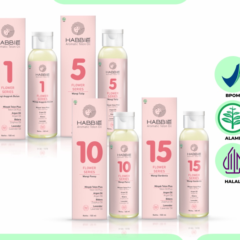 

FG2 Minyak Telon Aromatik Habbie Flower Series Baby Oil Bayi dan Anak Aromaterapi BPOM