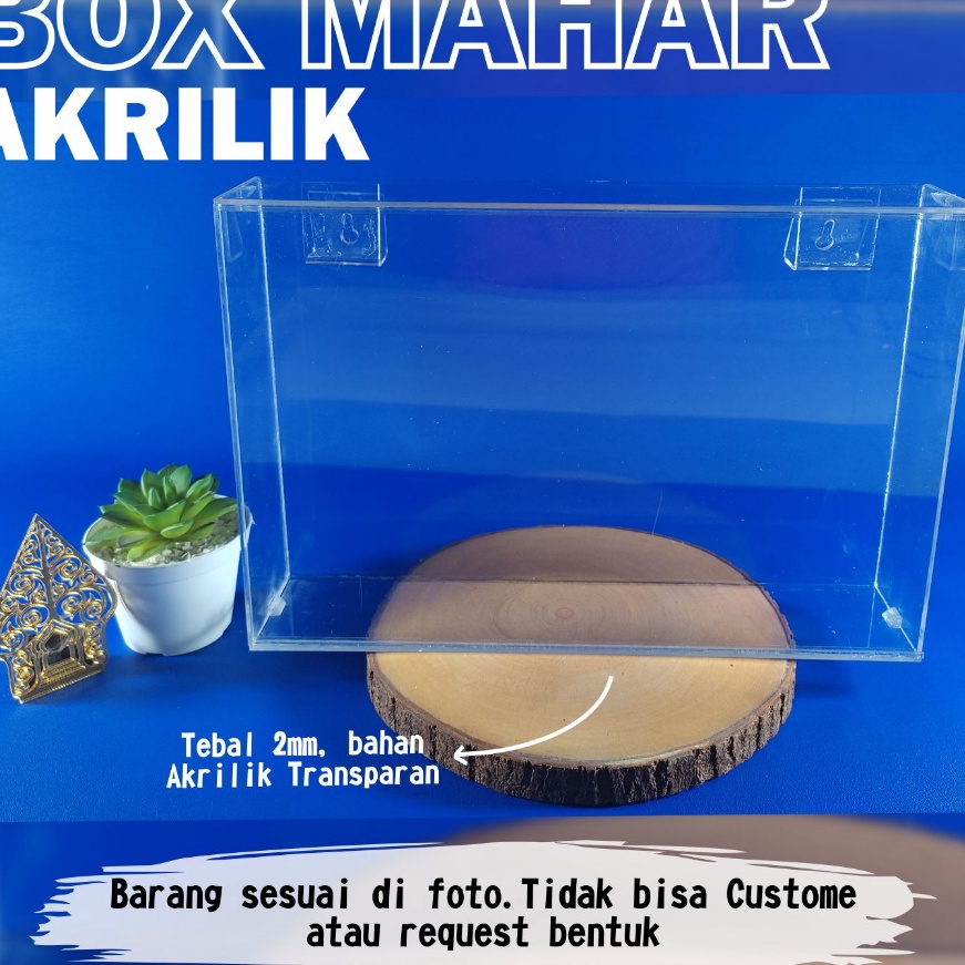 

KP8 BOX KOTAK BINGKAI MAHAR SESERAHAN ORGANIZER TUTUP SLIDING AKRILIK