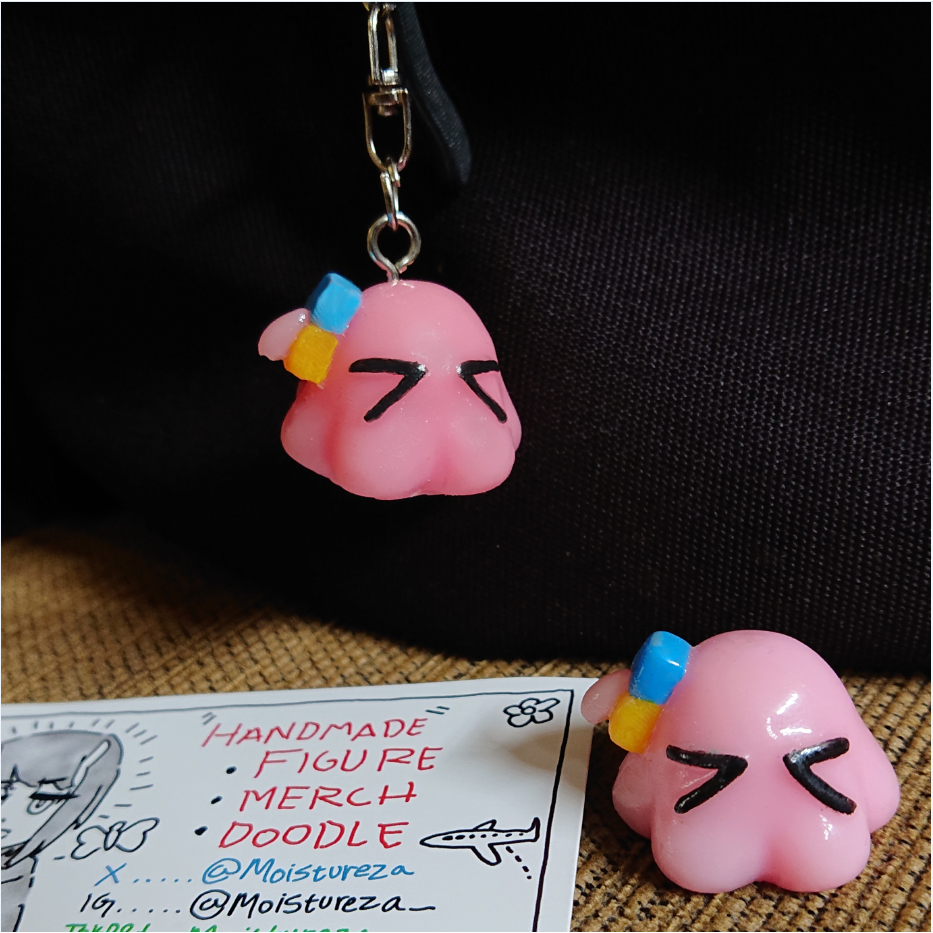 Bocchi the rock, keychain, gantungan kunci