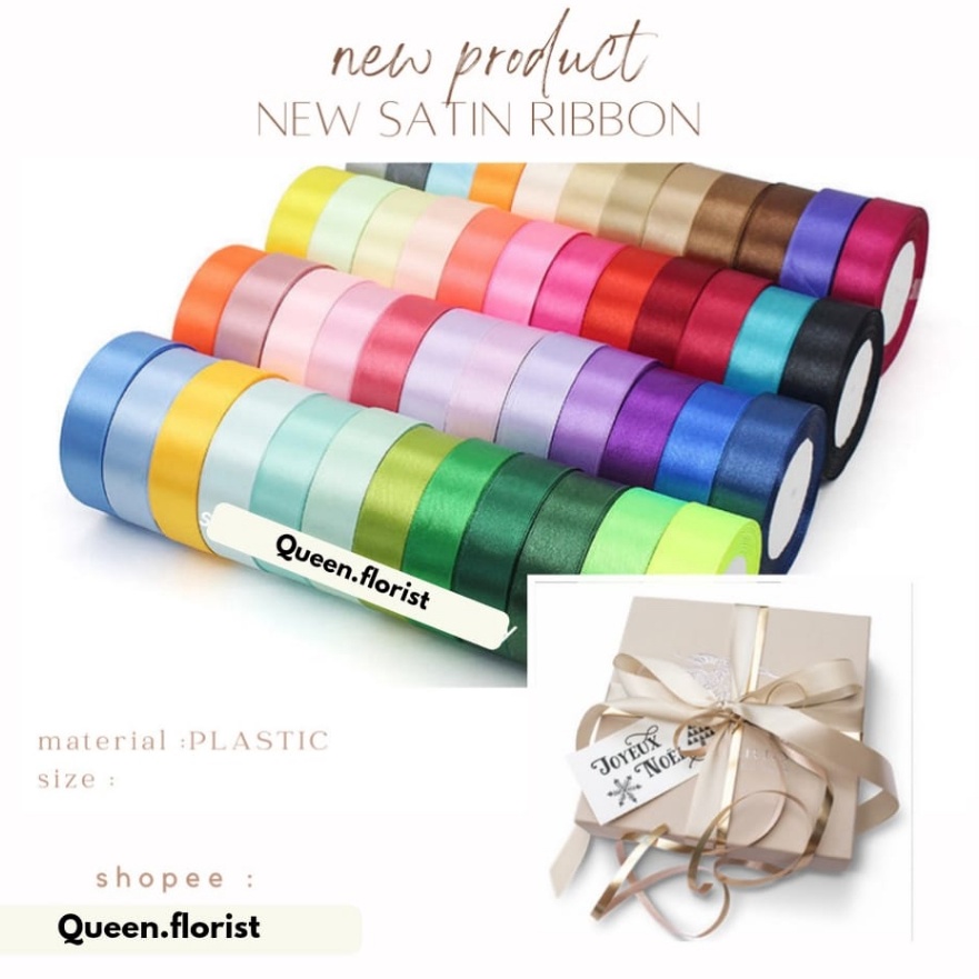 

murah TERLARIS 1ROLL NEW SATIN RIBBON BANDANA PITA HAMPERS PITA GROSSGRAIN IMPORT PITA SATIN RUFFLE KOREA PITA GELOMBANG PITA SATIN IMPORT SEDANG LEBAR 25CM PREMIUM ECER PER METER PITA KADO GIFT BOUQUET BUNGA DEKORASI