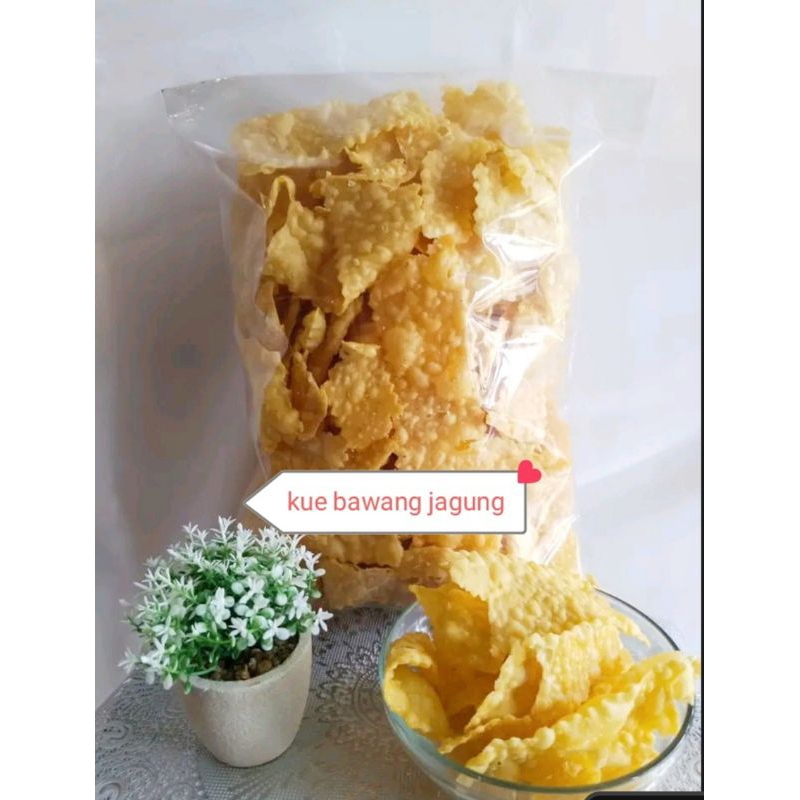 

KERIPIK BAWANG JAGUNG 250Gram / KERIPIK BAWANG JAGUNG GURIH .