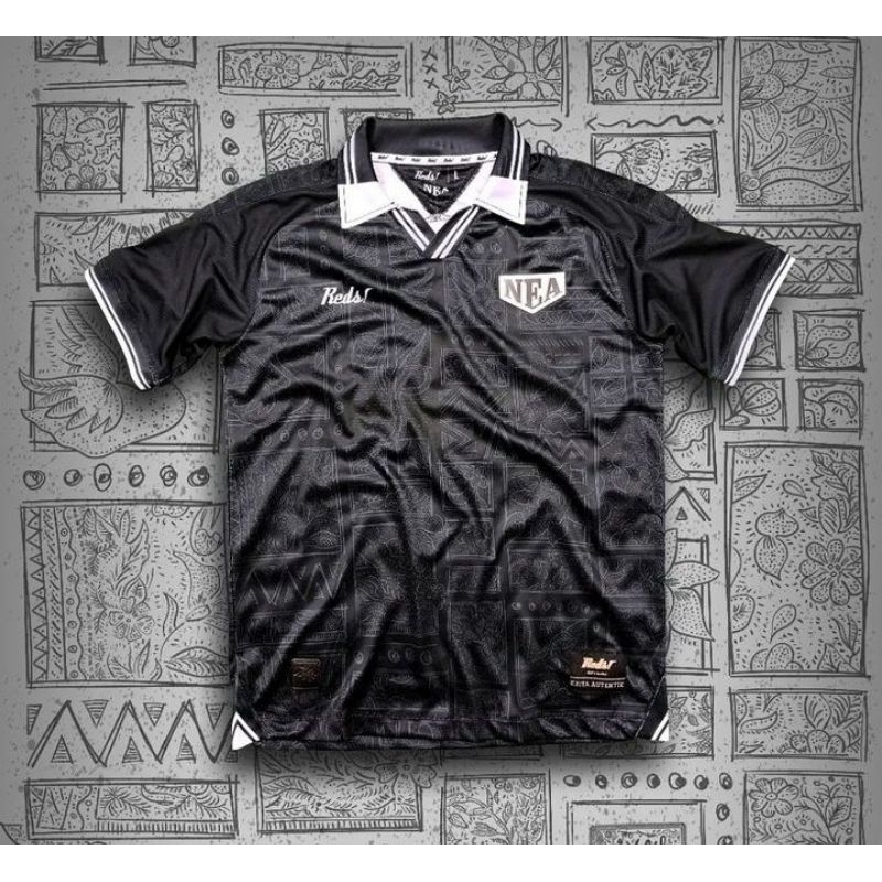 jersey baju olahraga sport bola naga emas asri
