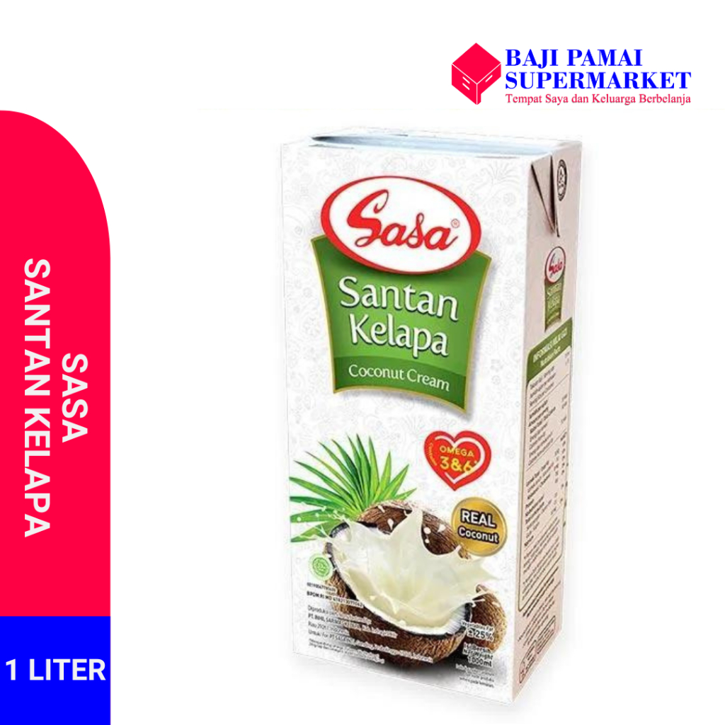 

Sasa Santan Kelapa 1 liter