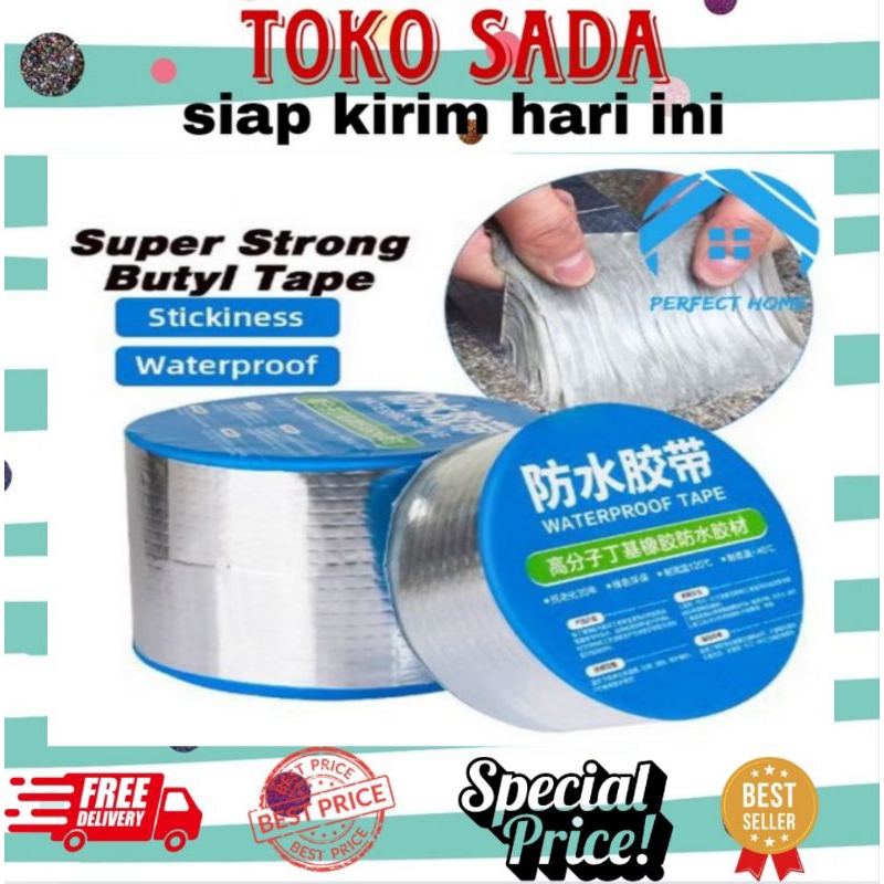 LAKBAN ANTI BOCOR 3M / LEM ANTI AIR ALUMUNIUM FOIL /LEM
