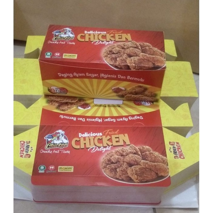

KI3 Kotak Dus Ayam Goreng Merah Kuning