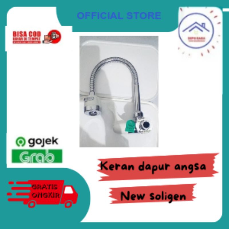 keran dapur angsa new soligen keran flexible