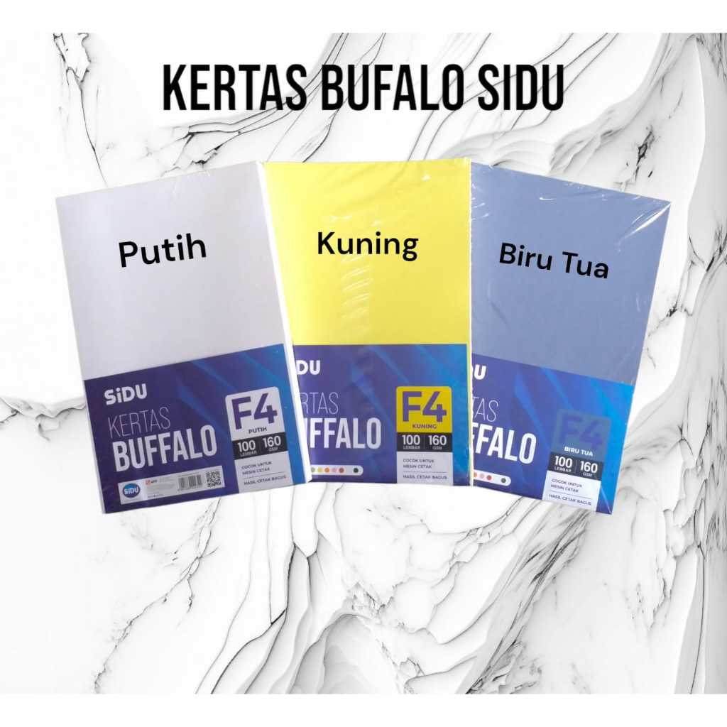 

Kertas Bufalo Sidu/ kertas jilid