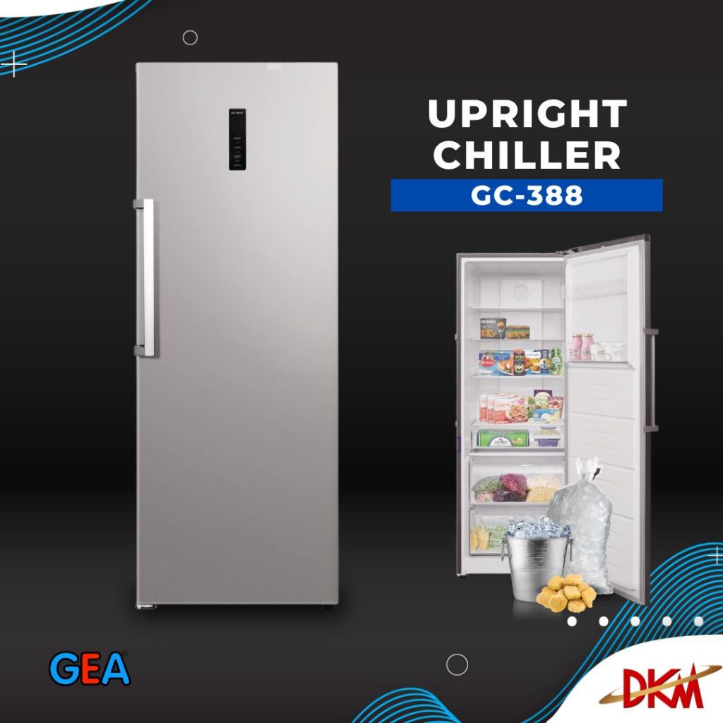 Gea Upright Chiller GC 388 / Lemari Pendingin / Kulkas Chiller