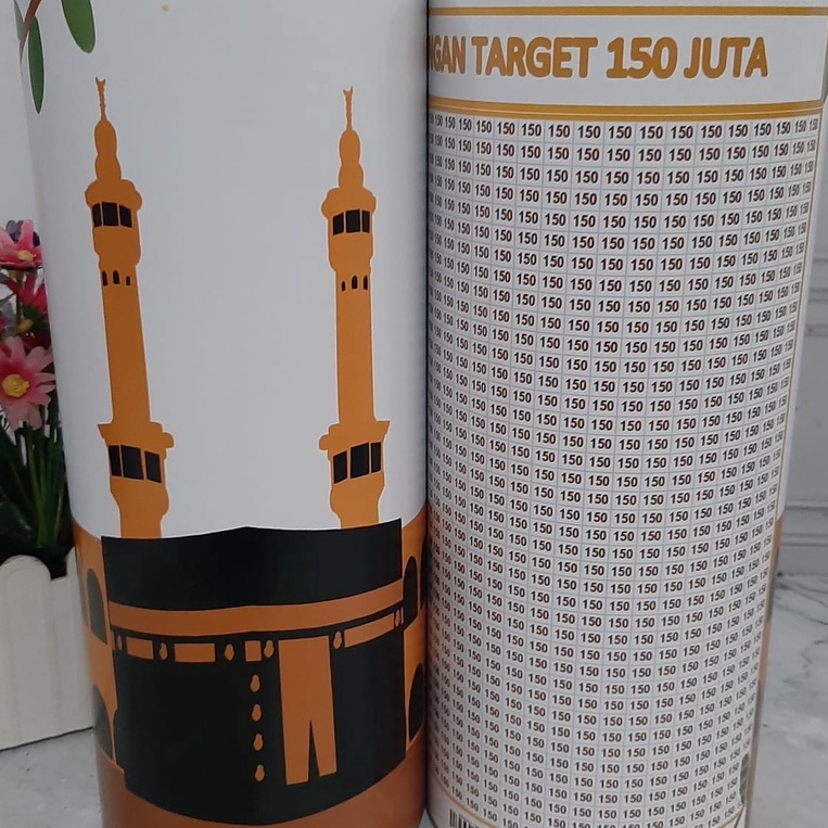 Cepat Celengan Target Jumbo Xxl 15 Juta 2 Juta Permanen Custom Tabungan Target setahun 3 Juta 5 Juta