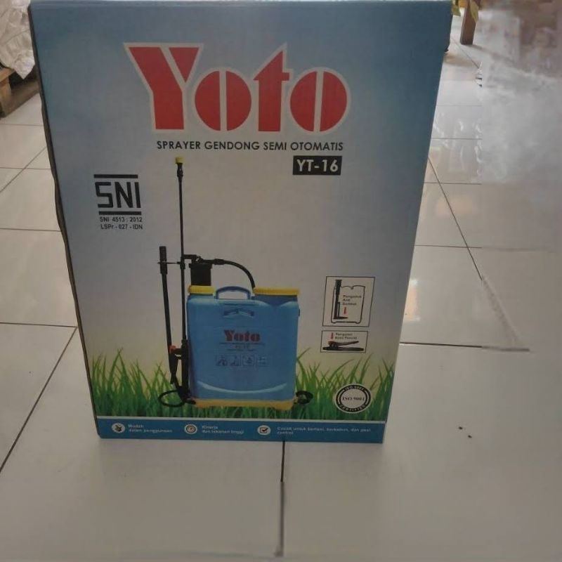 SPRAYER MANUAL YOTO (16LITER)