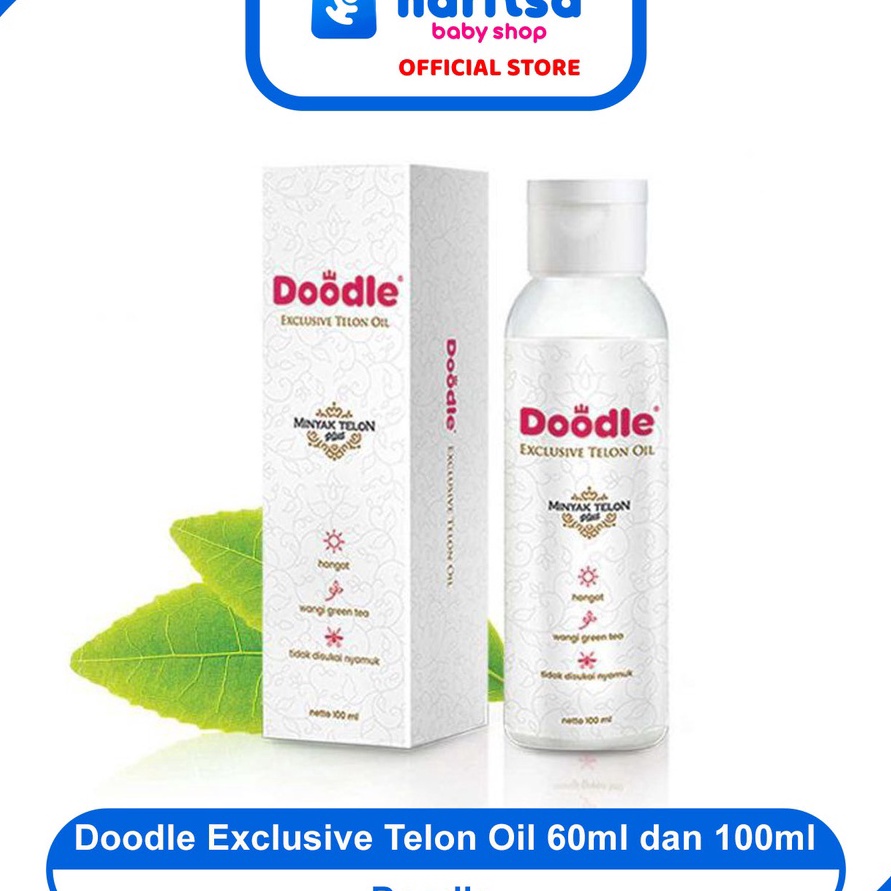 

FG2 DOODLE MINYAK TELON DOODLE GREEN TEA untuk bayi dan anak 1ml 6ml travel size