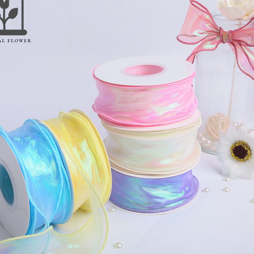 

Hemat 1ROLL Pita RibbonKoreaHOLOGRAM Glossy Mengkilat Kado Dekorasi Hampers Bouquet Lebar 4cm Panjang 9meter Fish Tail Colourful Cantik Murah Kerajinan Tangan