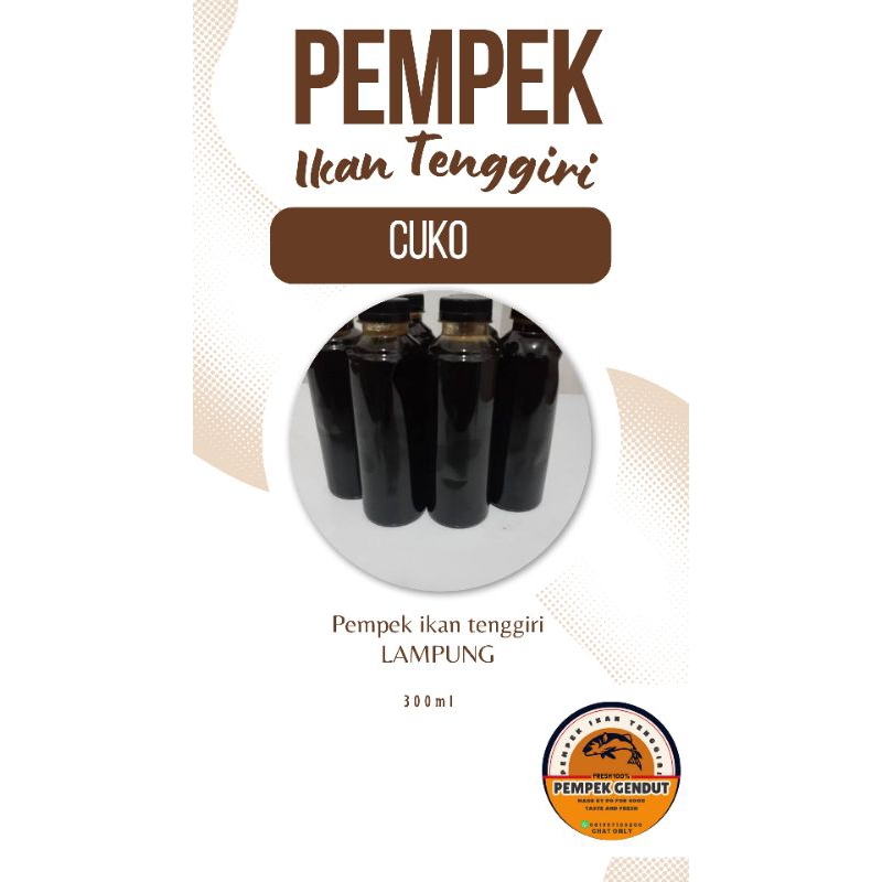 

CUKO PEMPEK PEDAS 300ML /LAMPUNG