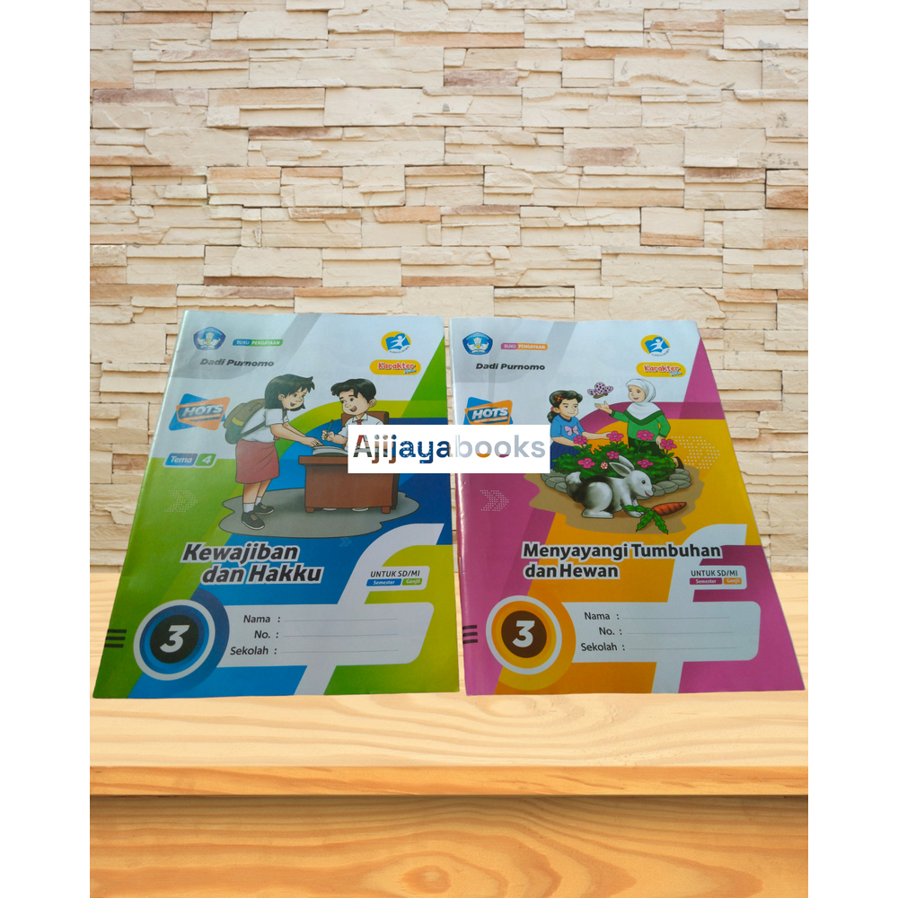 LKS KARAKTER KELAS 3 TEMA 2 DAN TEMA 4 SEMESTER 1 SD/MI KURIKULUM 2013