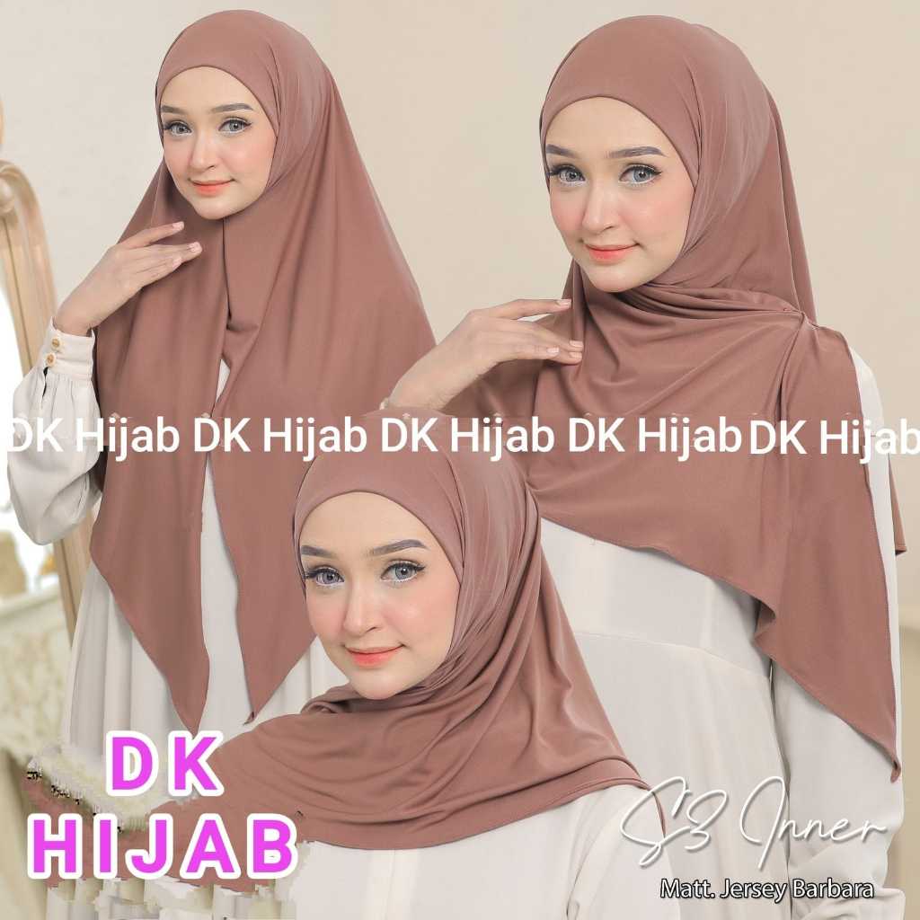Hijab Jilbab Segitiga Inner  Dalaman Jersey Barbara Premium