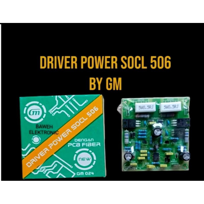 KIT DRIVER POWER SOCL 506 By GM