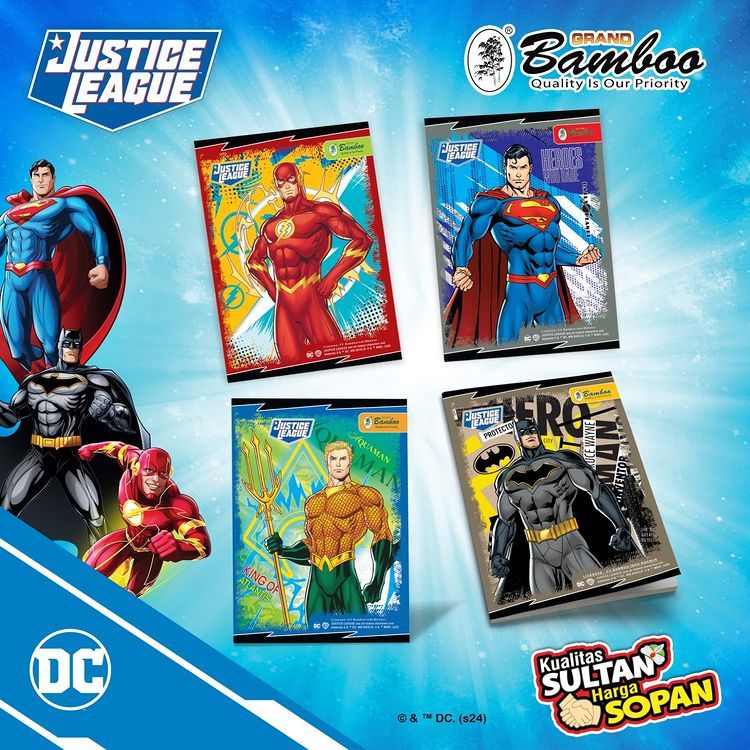 

(1 PAK 10 BUKU) Buku Tulis 38 58 LEMBAR Bamboo Motif Lucu Random/Buku Pendek