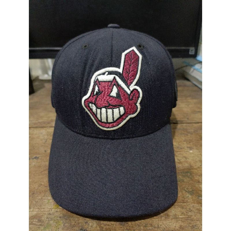 Topi MLB Original 100% Topi second original Topi MLB Indians Clevelans Logo indian Topi mlb original